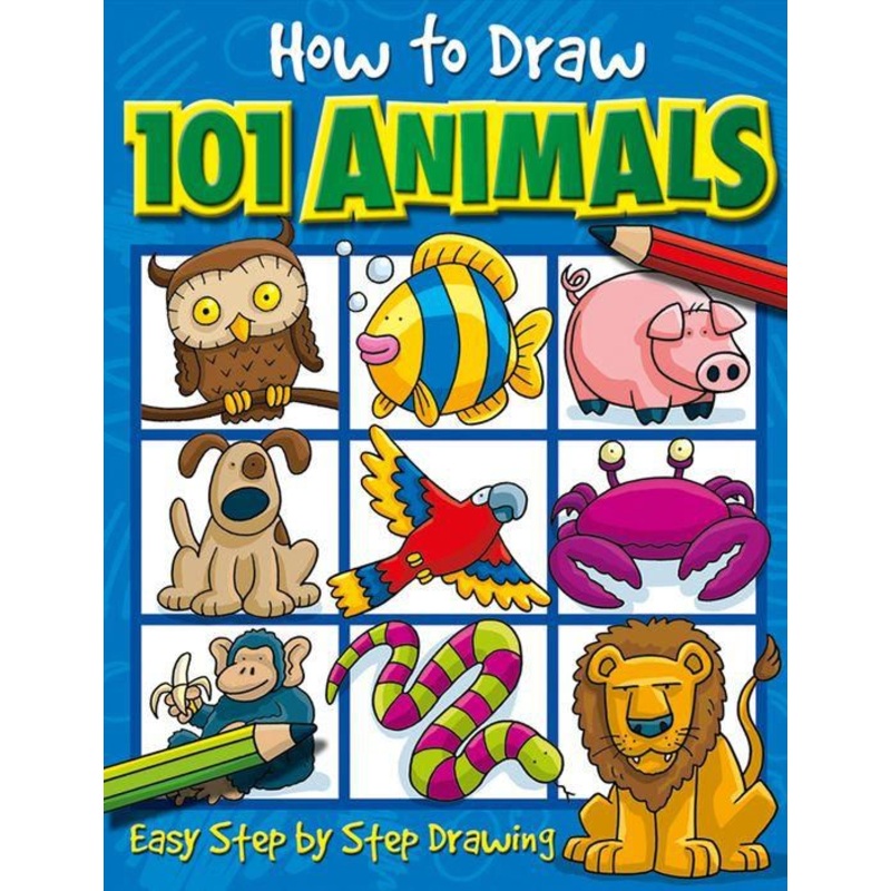 How to Draw 101 Animals Paperback