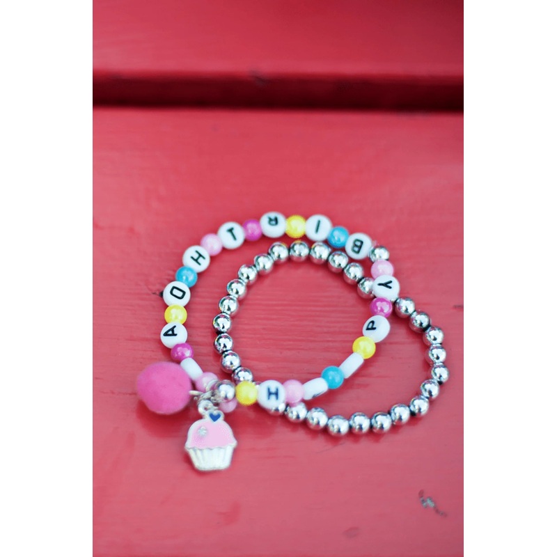 Happy Birthday Bracelets Set