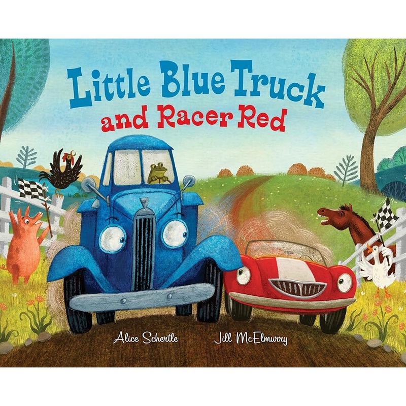 Little Blue Truck and Racer Red