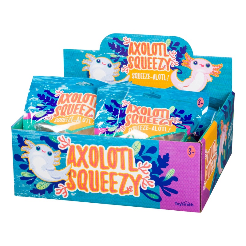 Toysmith – Axolotl Squeeze Ball