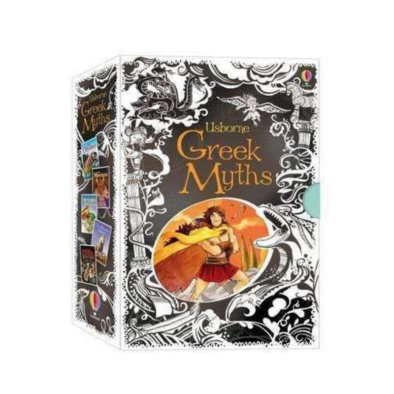 Usborne Children Greek Myth Collection 5 Books Box Set – Deluxe Hardbacks