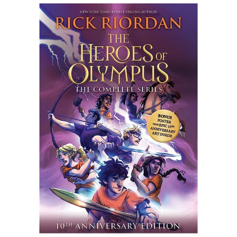 The Heroes of Olympus Set [With Poster] (Anniversary) ( Heroes of Olympus )
