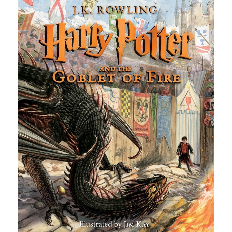 Harry Potter and the Goblet of Fire: The Illustrated Edition (Book 4)