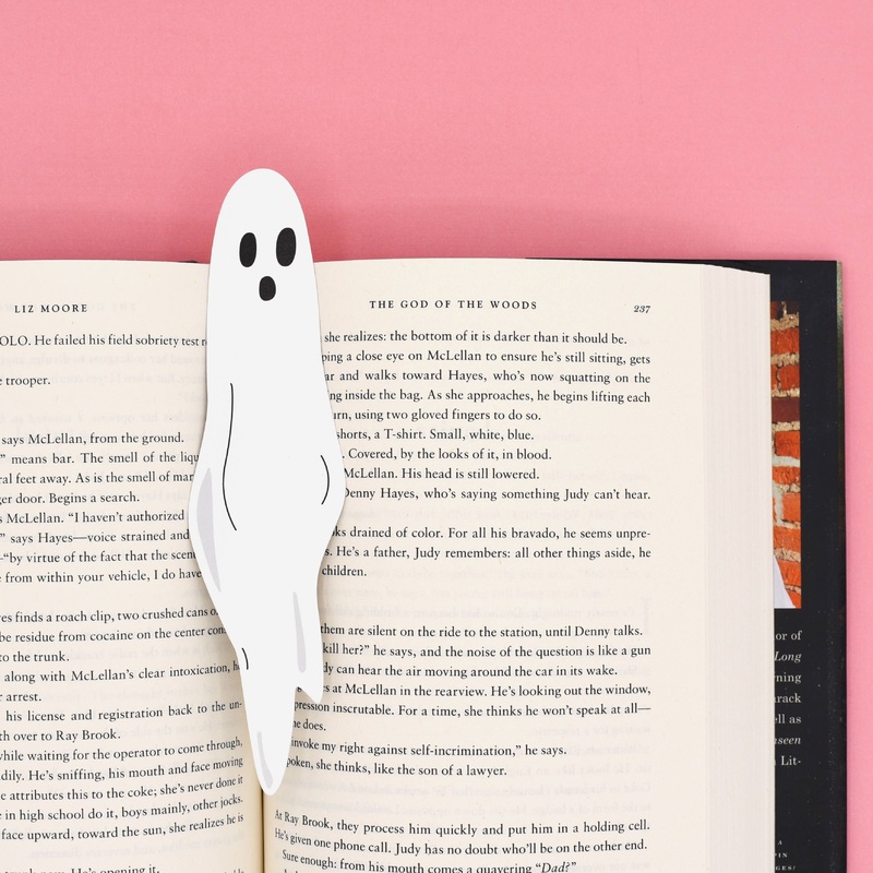 Humdrum Paper – A Ghost Bookmark (it’s die cut!)
