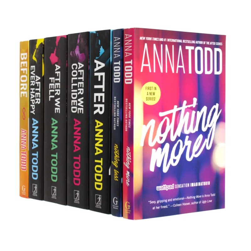 Anna Todd 7-Book Collection The After & The Landon Series| Bestselling Romance, Love Stories & Emotional Teen Fiction(After, After Ever Happy,& More)