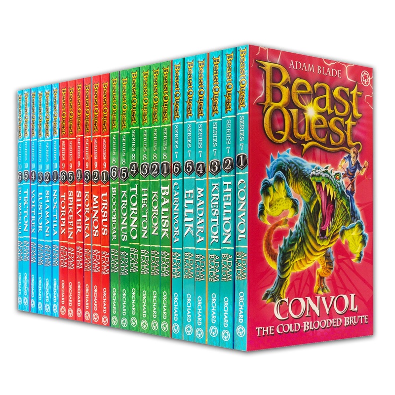 Beast Quest Series 7 – 10 Sets 24 Books Collection (Series 7 Books 1-6, Series 8 Books 1-6, Series 9 Books 1-6, Series 10 Books 1-6)