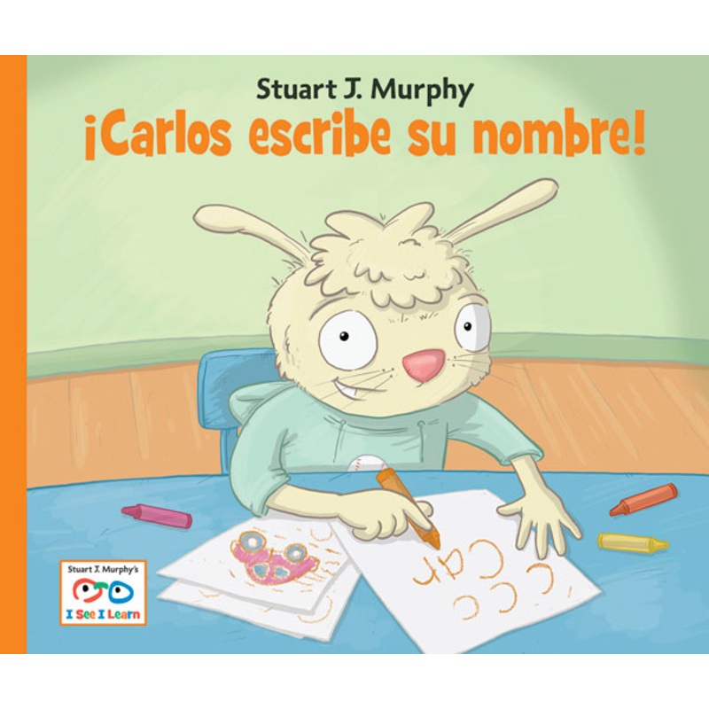 Carlos escribe su nombre!