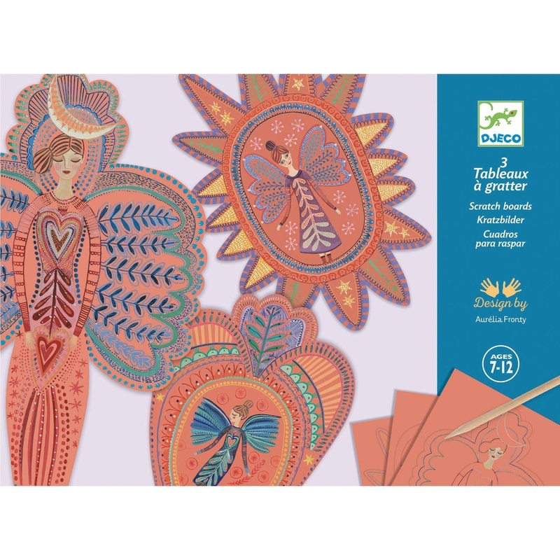 Djeco Scratch Board Angels