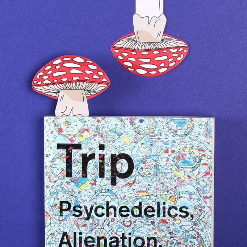 Humdrum Paper – Mushroom Bookmark (it’s die cut!)