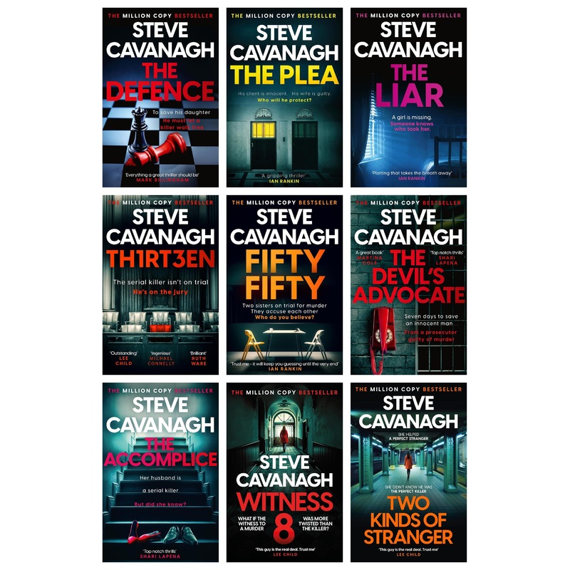 Eddie Flynn Series 10 Books Collection Set By Steve Cavanagh (Books 1-10)