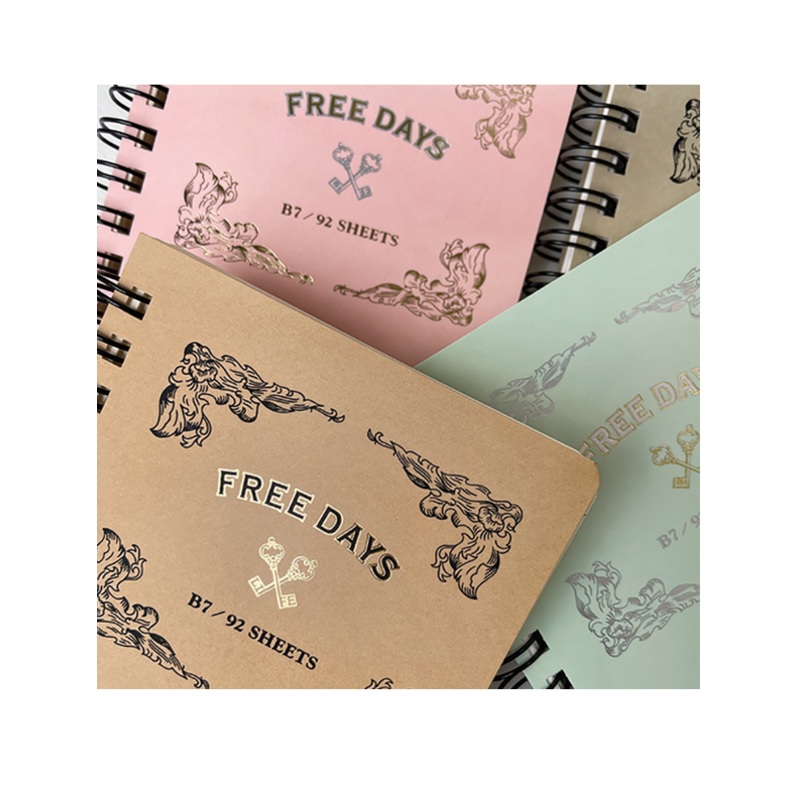 Free Days B7 Open Scheduler Peach & Cream