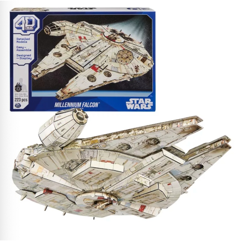 Star Wars Millennium Facon 3D Model Kit