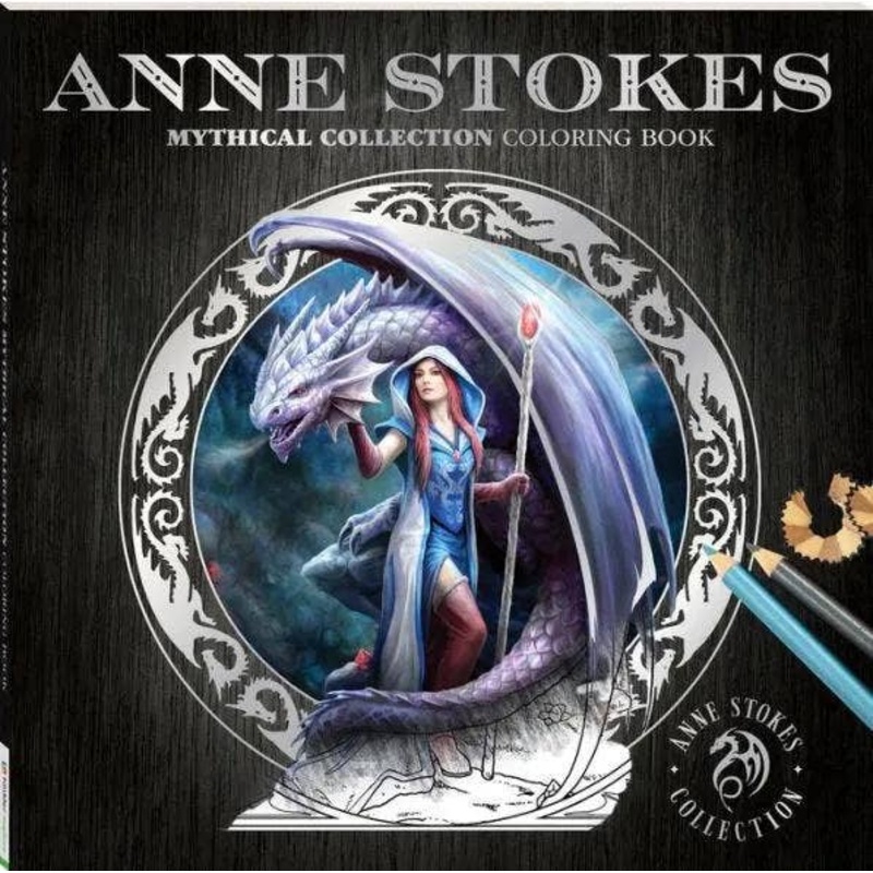 Coloring Book – Anne Stokes: Mythical Collection