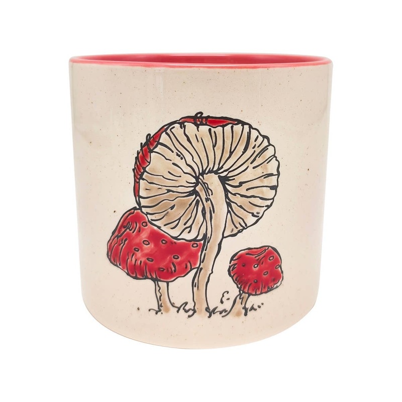 EARTHY FOREST MUSHROOM 5″ Red