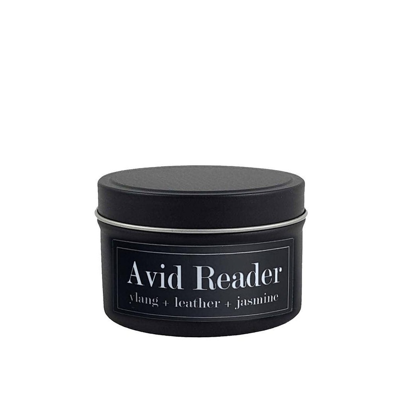 Fly Paper Products – Avid Reader Ylang + Jasmine 4oz Soy Candle