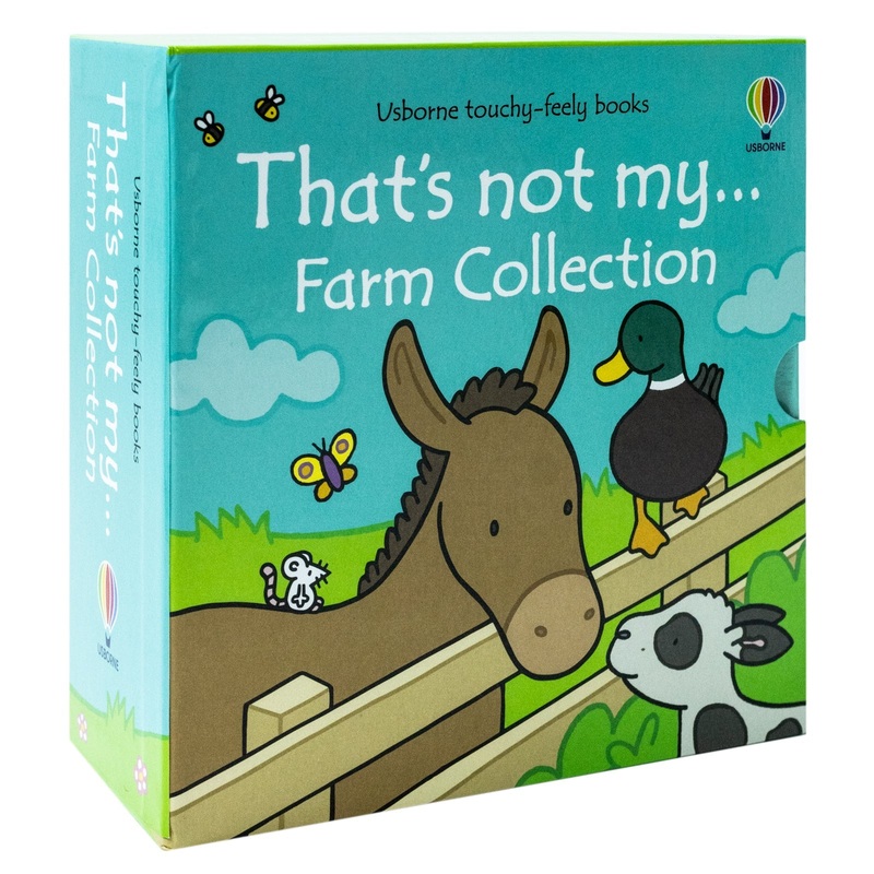 That’s Not My… Farm Series By Fiona Watt And Rachel Wells 3 Books Collection Boxset (That’s not my lamb, That’s not my duck, That’s not my donkey)