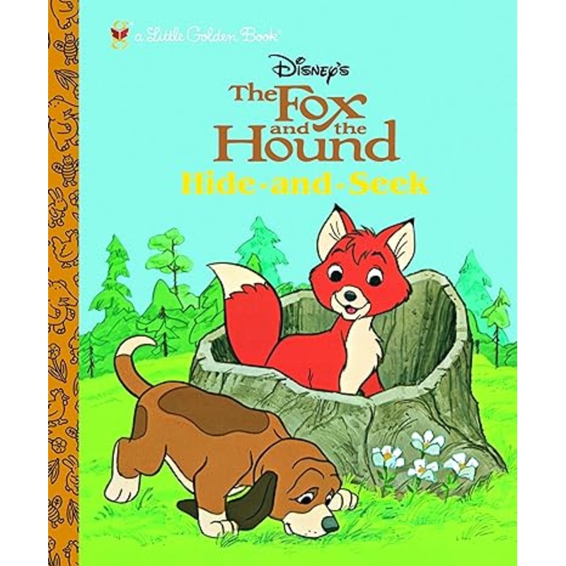 The Fox and the Hound: Hide and Seek (Little Golden Book)