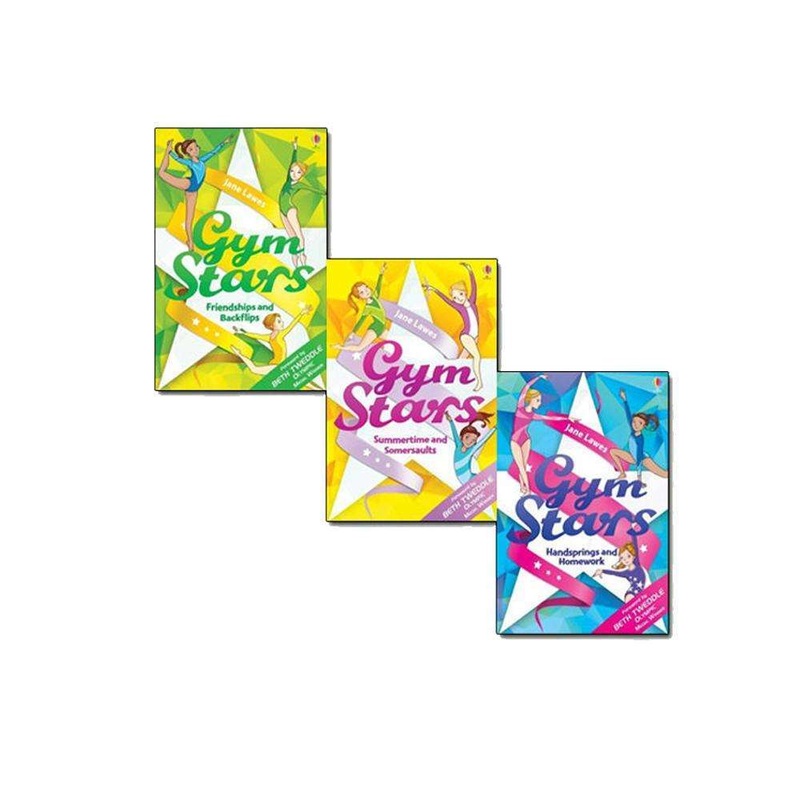 Gym Stars Collection 3 Books Set Pack by Jane Lawes – Friendships and Backflips