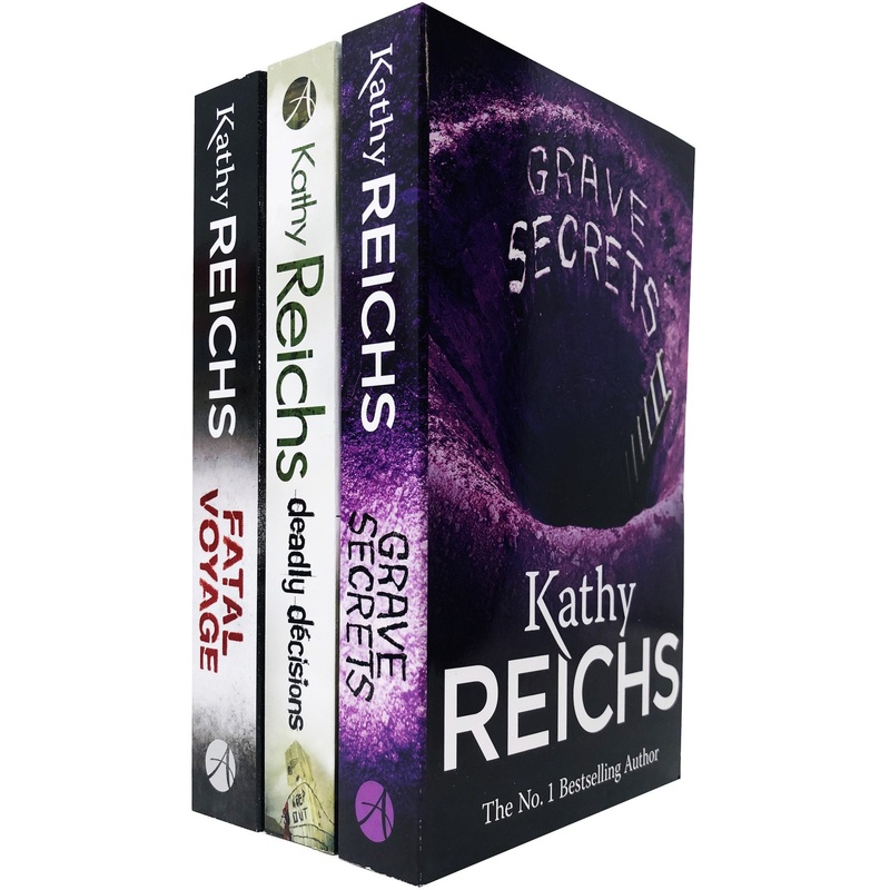 The Temperance Brennan Series 3 Books Collection Set By Kathy Reichs – Grave Secrets, Deadly Decisions, Fatal Voyage