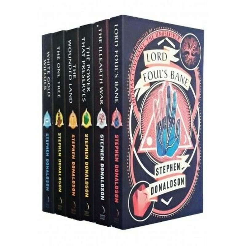 Thomas Covenant Series SF Fantasy 6 Books Collection Set By Stephen Donaldson (1-6)