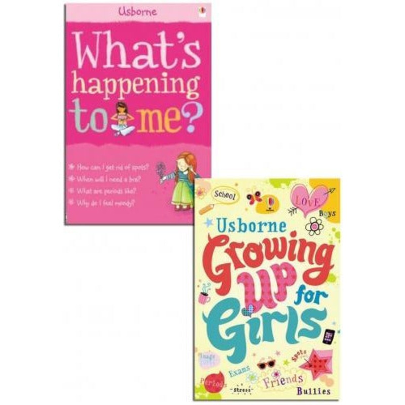 Usborne Whats Happening To Me Growing Up For Girls Collection 2 Books Set