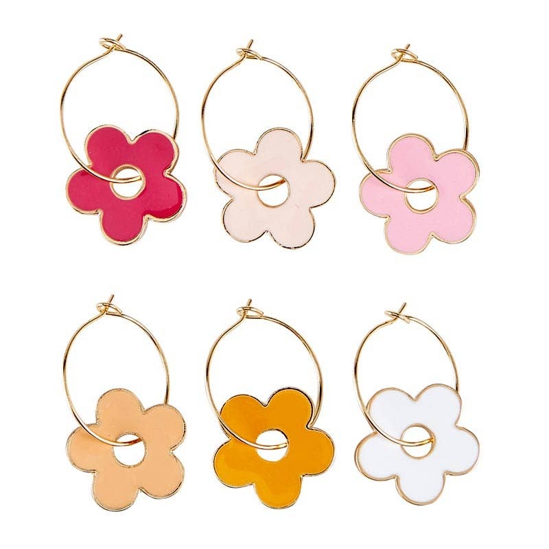 Wine Charms in Wood Box – Charmed – Set of 6