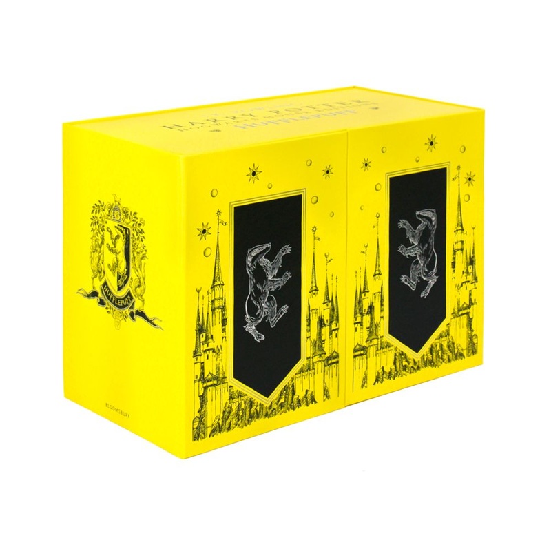 Harry Potter Hufflepuff House Editions Hardback Box Set: J.K. Rowling – Hardback Box Set