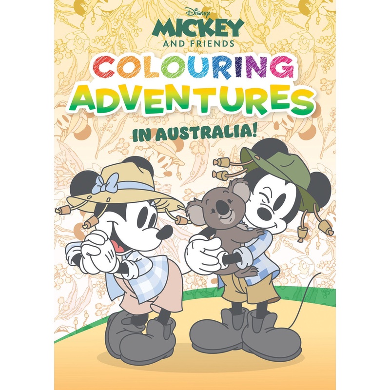 Mickey And Friends: Colouring Adventures In Australia! (disney)