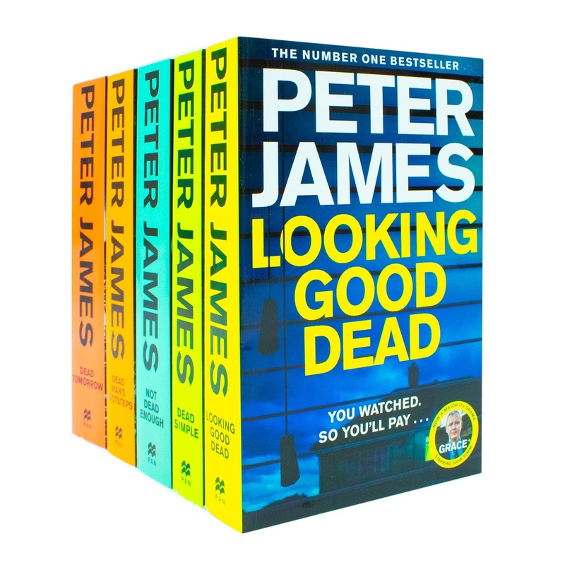 Discover the Roy Grace Mystery Series Collection Books 1-5 by Peter James – Engaging Fiction for Young Adults and Older Readers