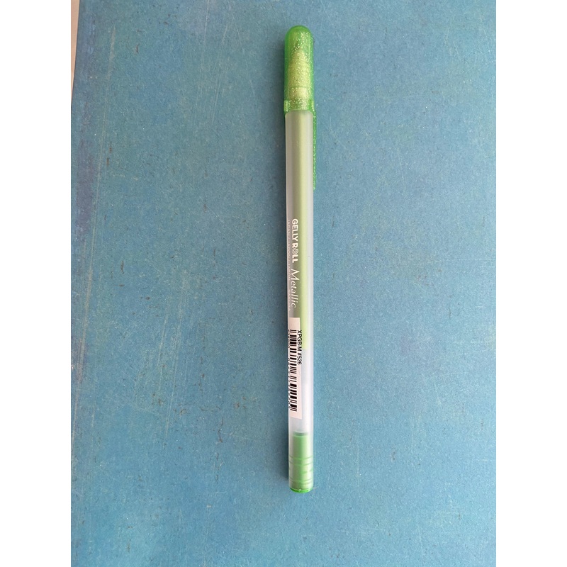 Gelly Roll Metallic Green Pen