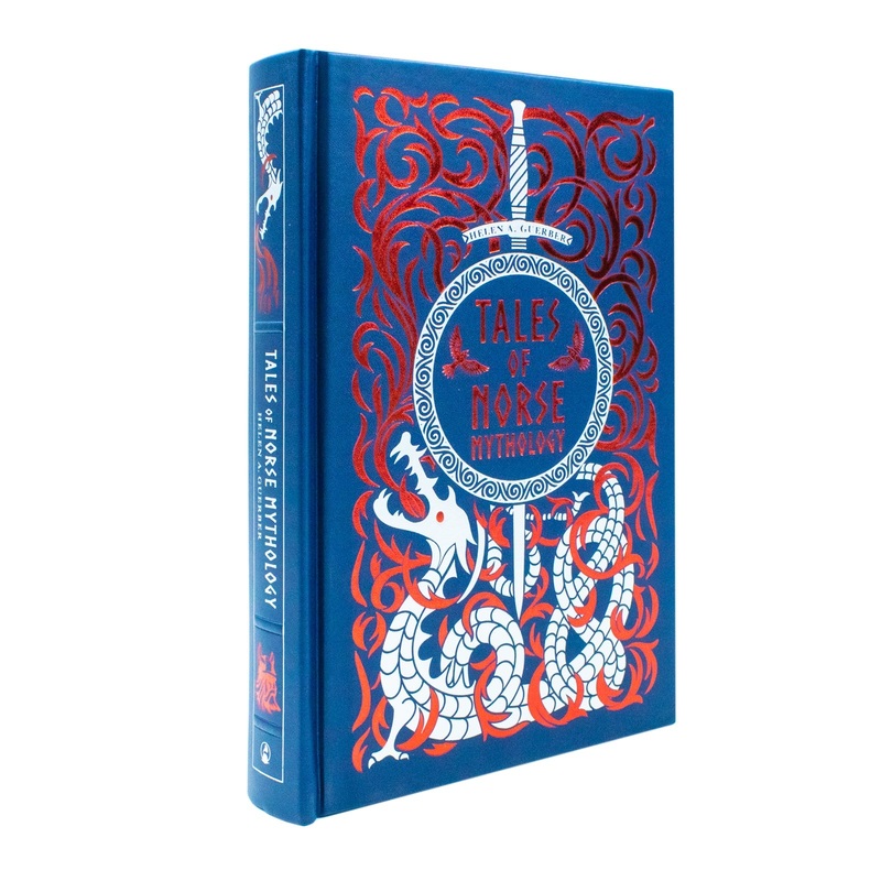 Tales of Norse Mythology Book by Helen A. Guerber | Epic Viking Legends, Gods & Ancient Myths in a Stunning Leather-Bound Collectors Edition