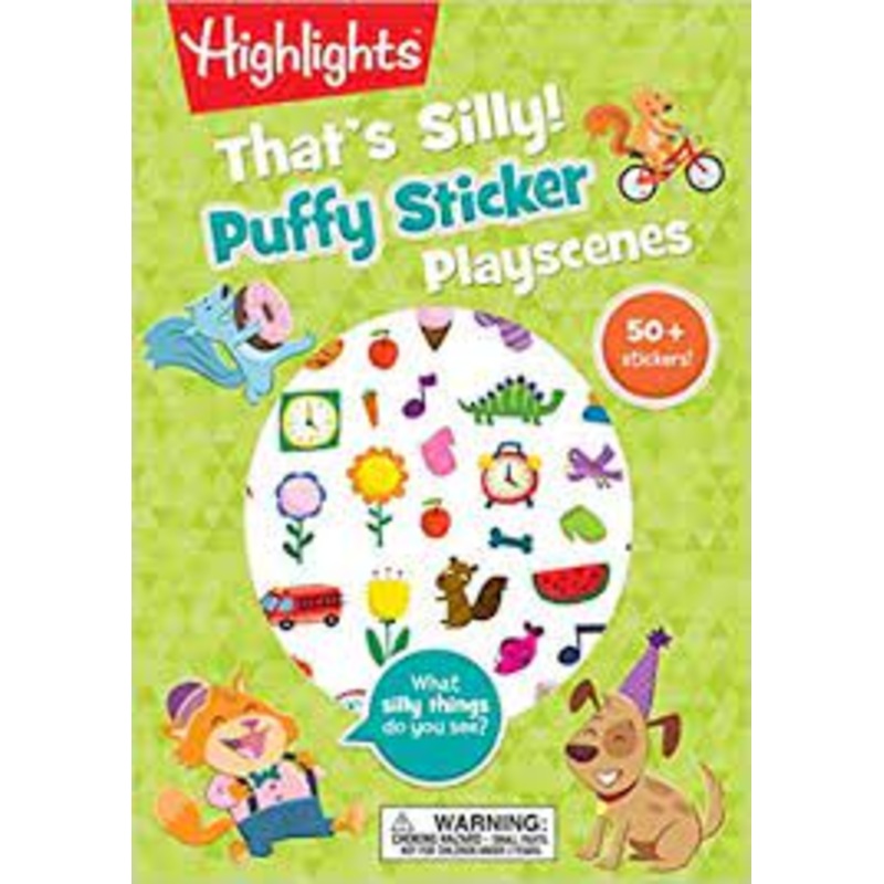 That’s Silly! Puffy Sticker Playscenes