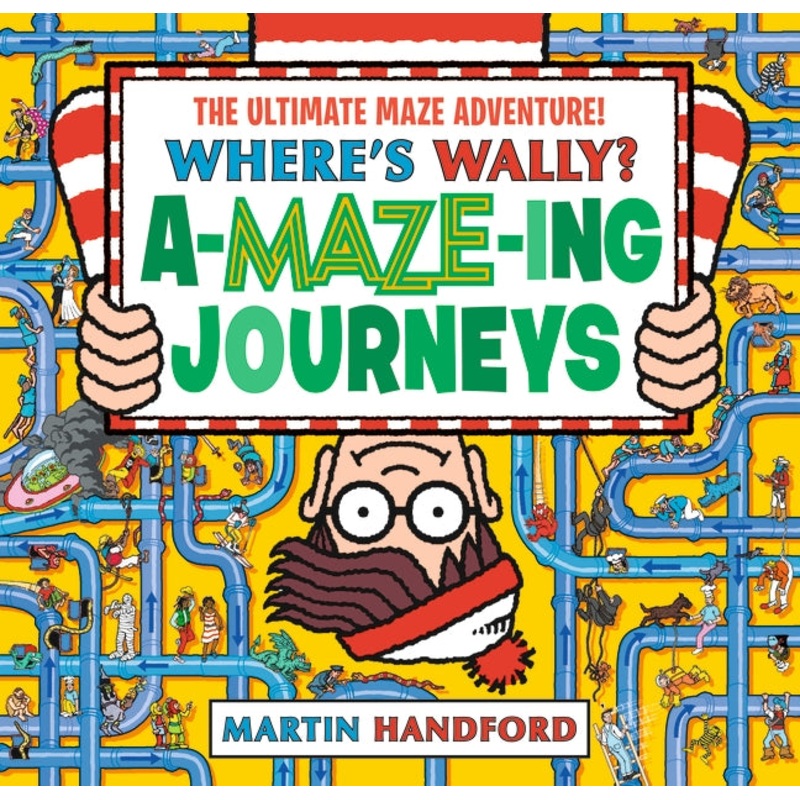 WHERE’S WALLY? A-MAZE-ING JOURNEYS – PB