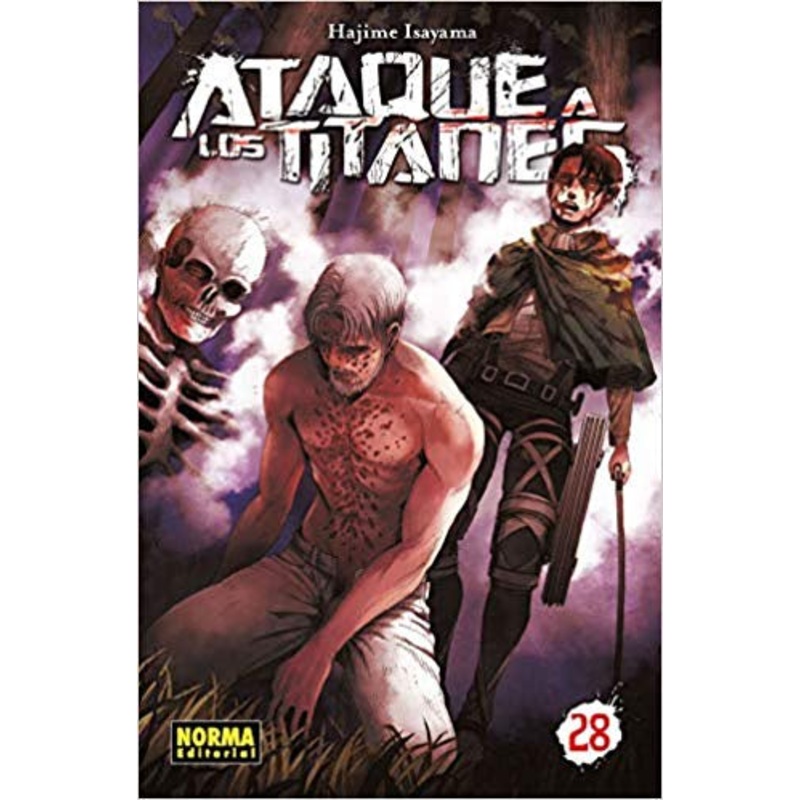 ATAQUE ALOS TITANES 28(Shingeki no Kyojin #28)