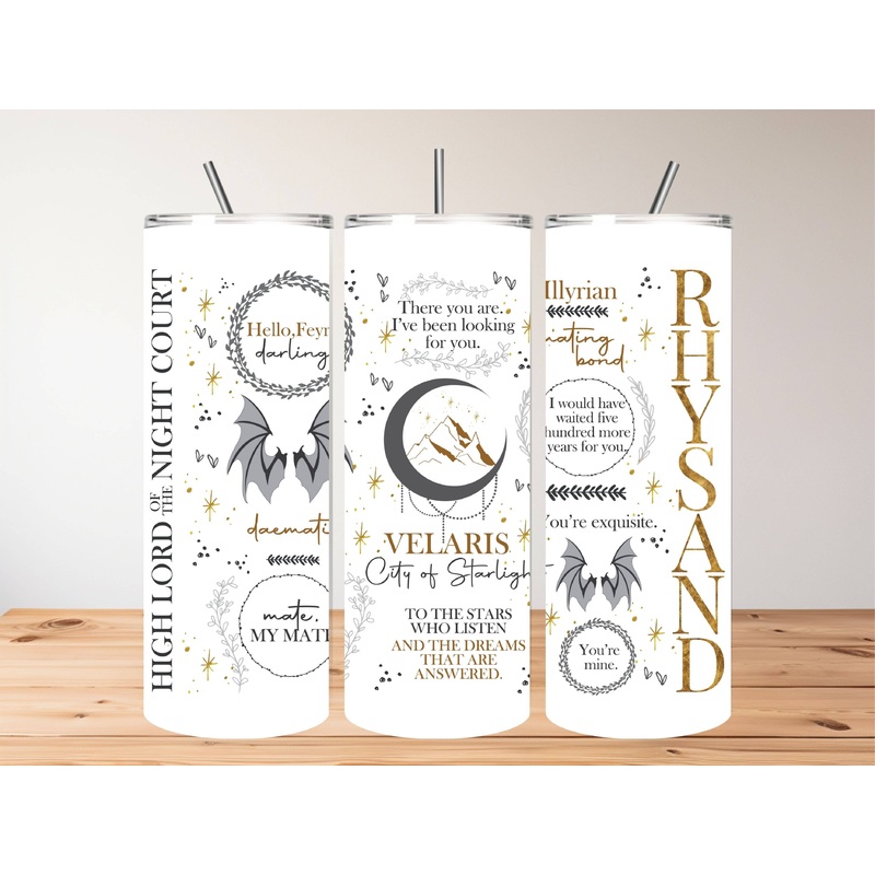 Tumbler – SJM Rhysand ACOTAR 20oz