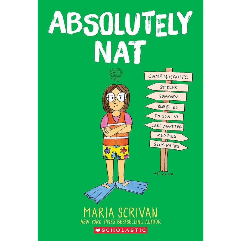 Absolutely Nat: A Graphic Novel (Nat Enough #3) (3) by Maria Scrivan