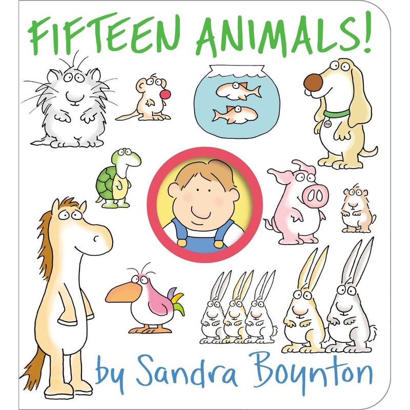 Fifteen Animals! Board Book