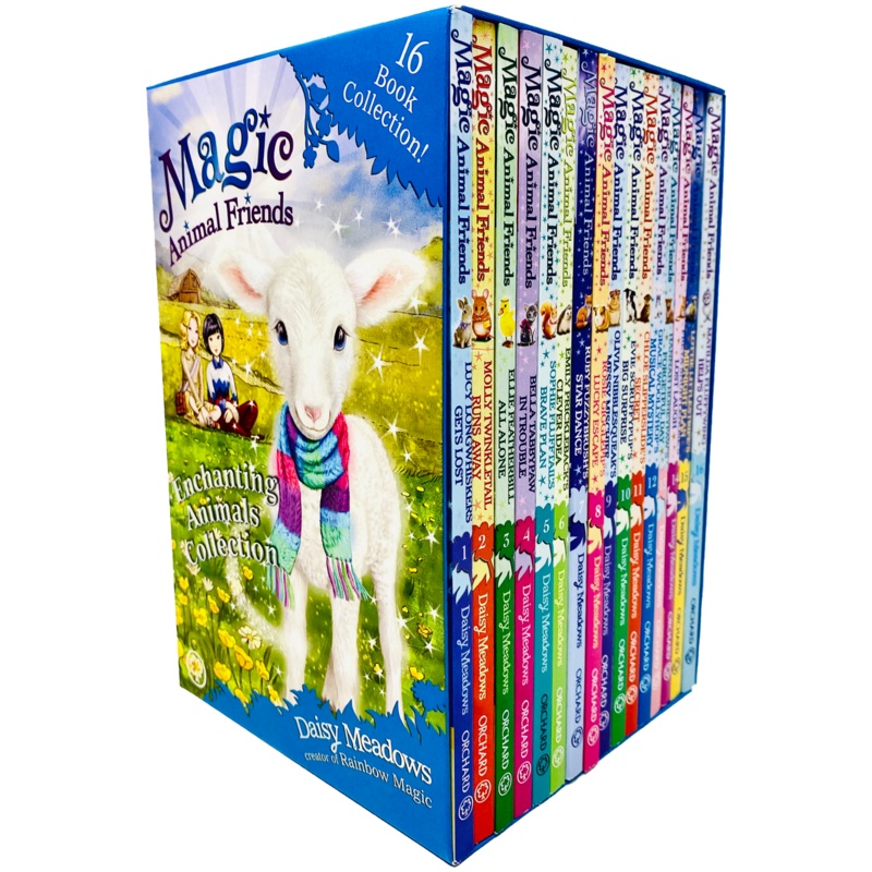 Magic Animal Friends Enchanted Animals Collection 16 Books Box Set by Daisy Meadows (Series 1 – 4)