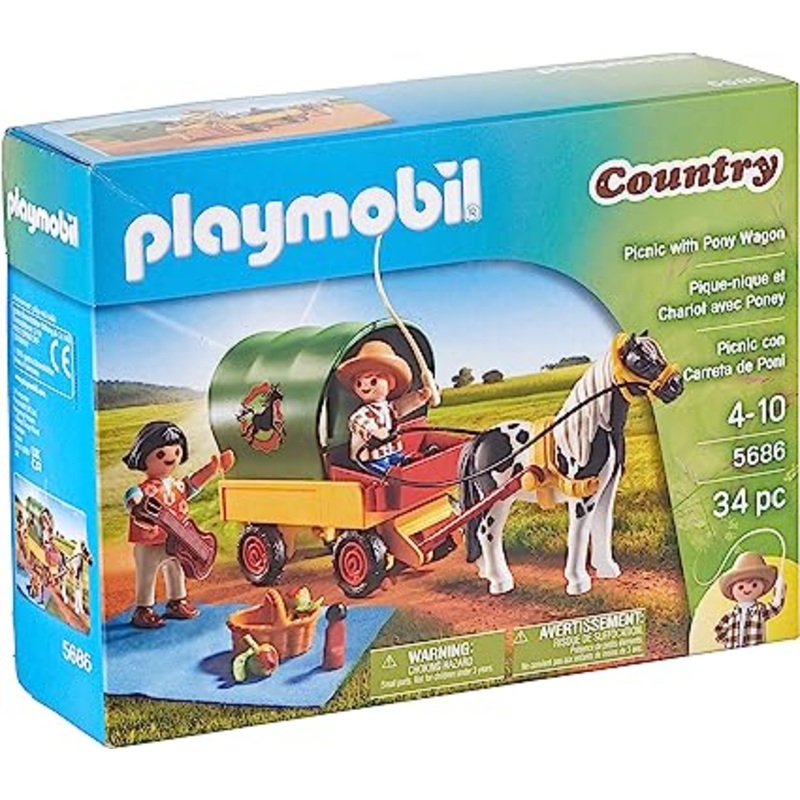 Playmobil Picnic with Pony Wagon