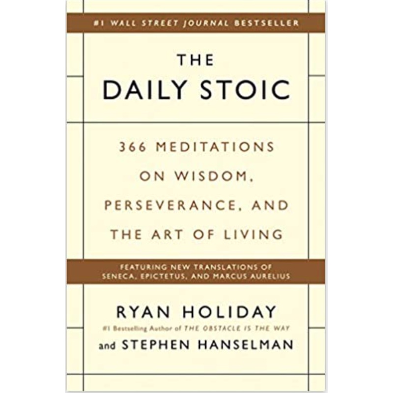 The Daily Stoic: 366 Meditations on Wisdom, Perseverance, and the Art of Living Yes, I’d like my book signed