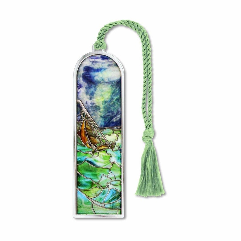 Tiffany’s Seascape Window Bookmark