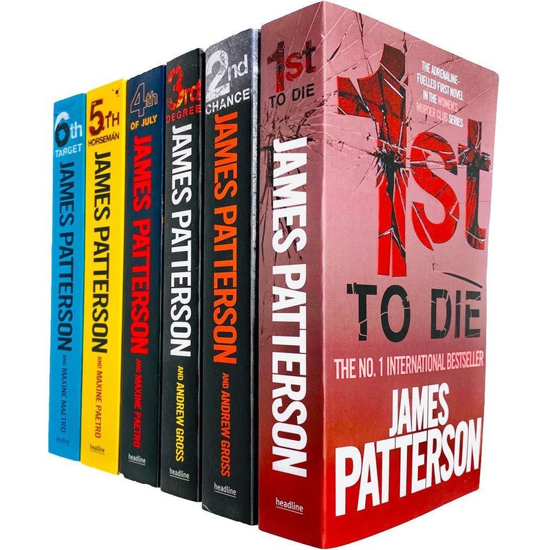 Womens Murder Club 6 Books Collection Set by James Patterson (Books 1 – 6)