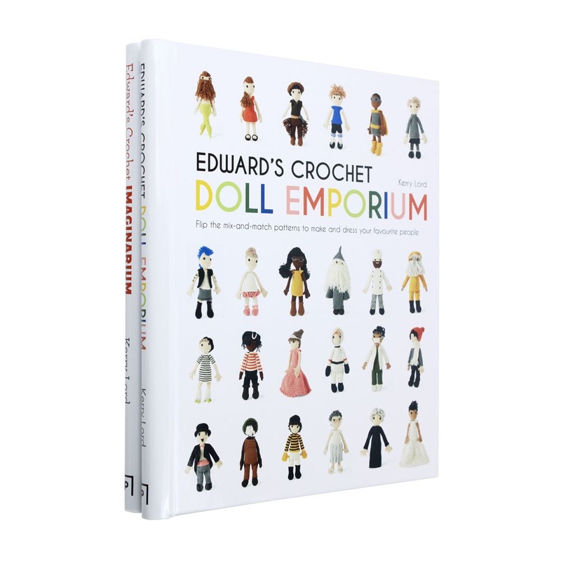 Edward’s Crochet Collection 2 Books Set By Kerry Lord (Imaginarium, Doll Emporium) Hardback