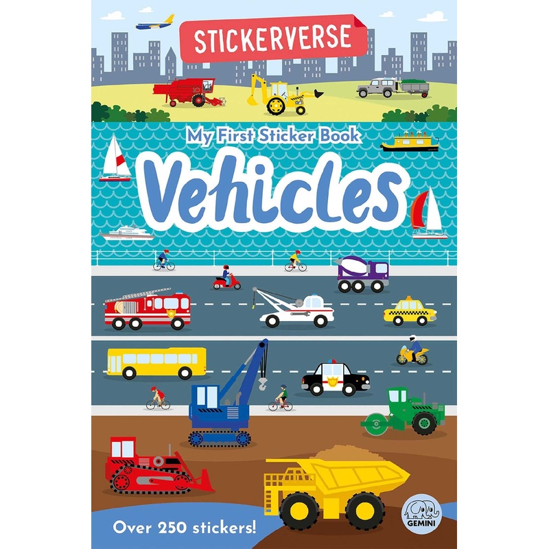 Stickerverse: My First Sticker Book Vehicles