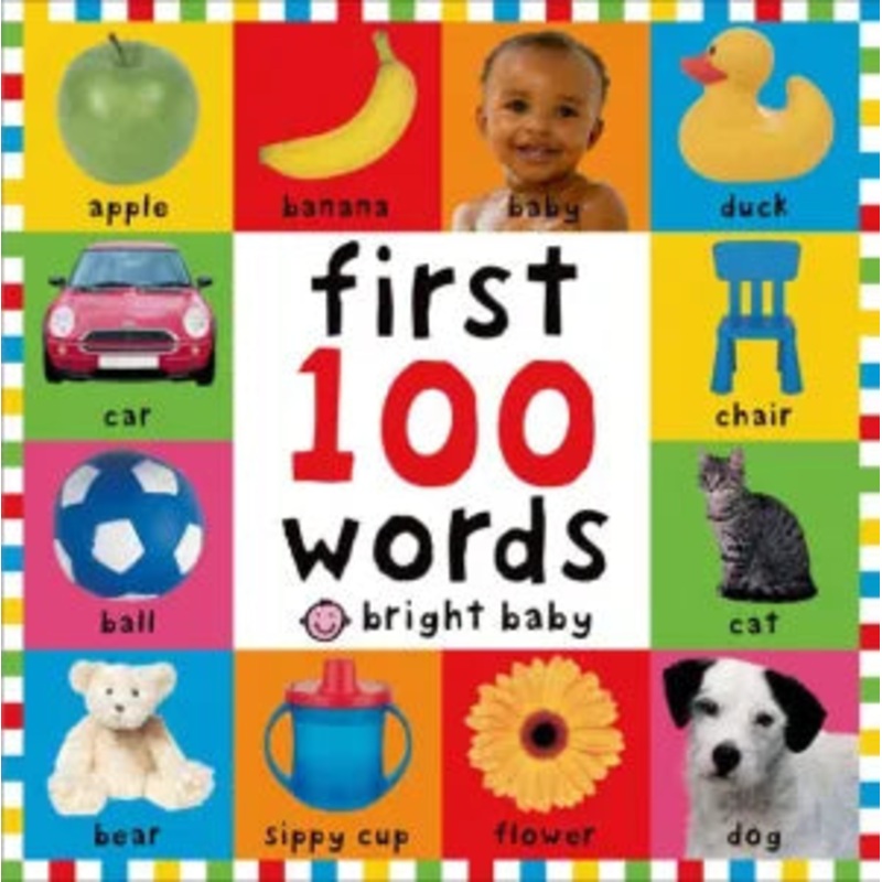 Big Board First 100 Words Board Book