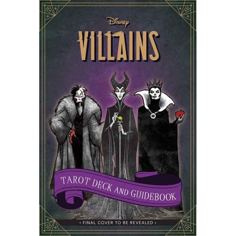 Disney Villains Tarot Deck and Guidebook | Movie Tarot Deck | Pop Culture Tarot