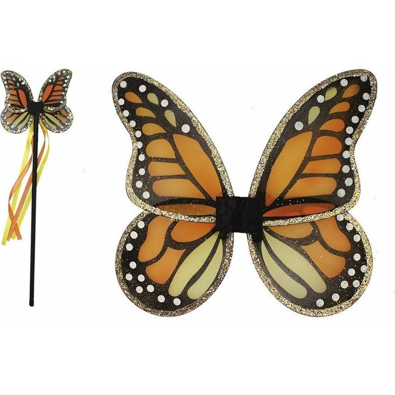 Monarch Wings & Wand