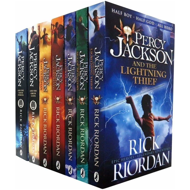 Percy Jackson Collection – 7 Books Set By Rick Riordan