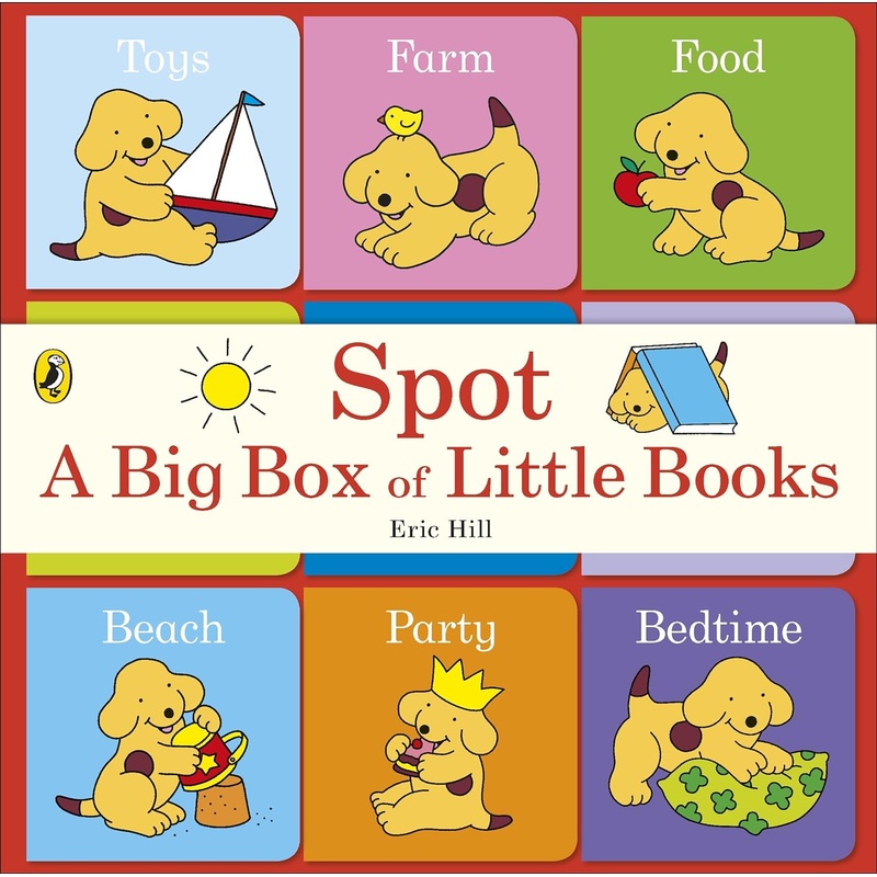 Spot: A Big Box of Little Books by Eric Hill  9 Board Book Collection for Toddlers & Preschool Kids  Fun, Educational, Interactive Animal Stories