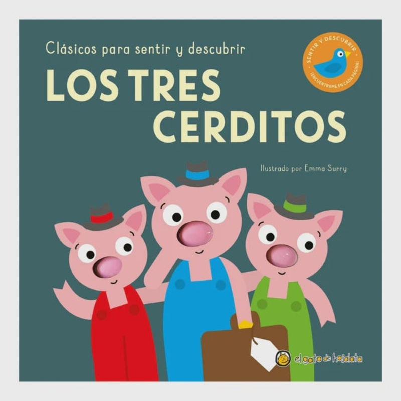 Tres Cerditos, Los –  Clasicos para Sentir  y Descubrir – Guadal